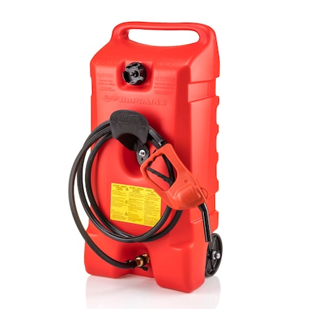 Flo N Go Fuel Caddy, HDPE, 14 gal, Gasoline, Red 06792